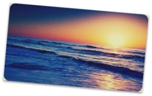 Subtle effect, with a polaroid effect.